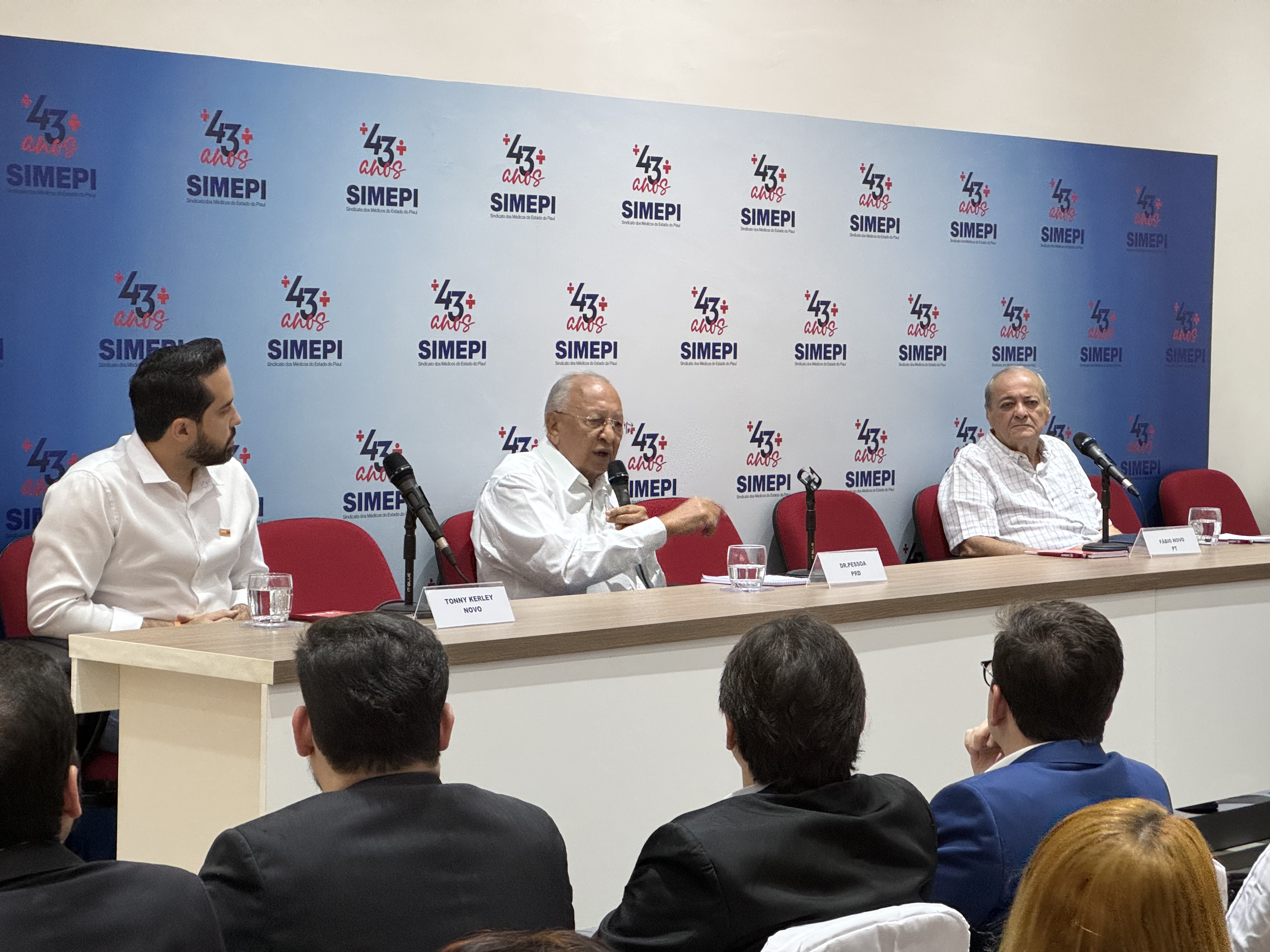 SIMEPI realiza debate com candidatos à Prefeitura de Teresina